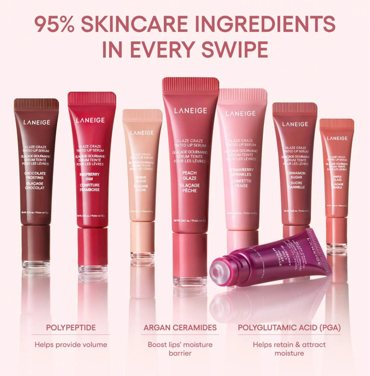 Laneige Glaze Craze Tinted Polypeptide Lip Serum