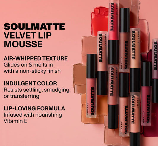 Morphe Soulmatte Velvet Lip Mousse ‘Whipped’