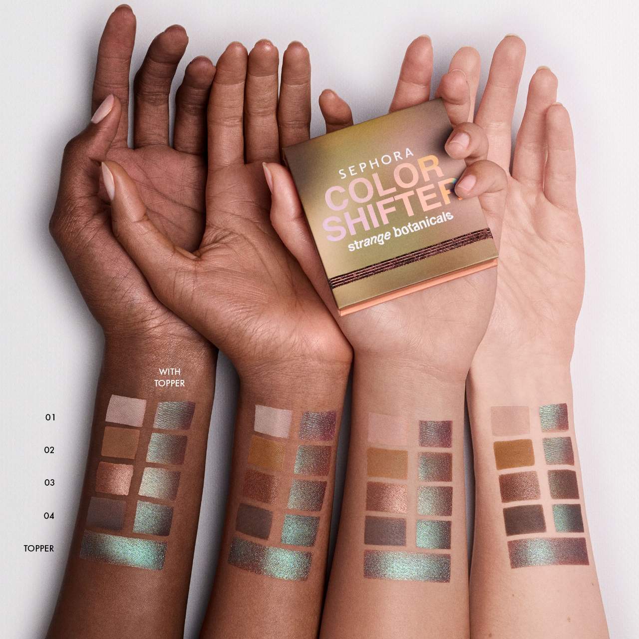 Sephora Collection Mini Color Shifter Strange Botanicals Eyeshadow Palette - Mystic Brown Mushroom