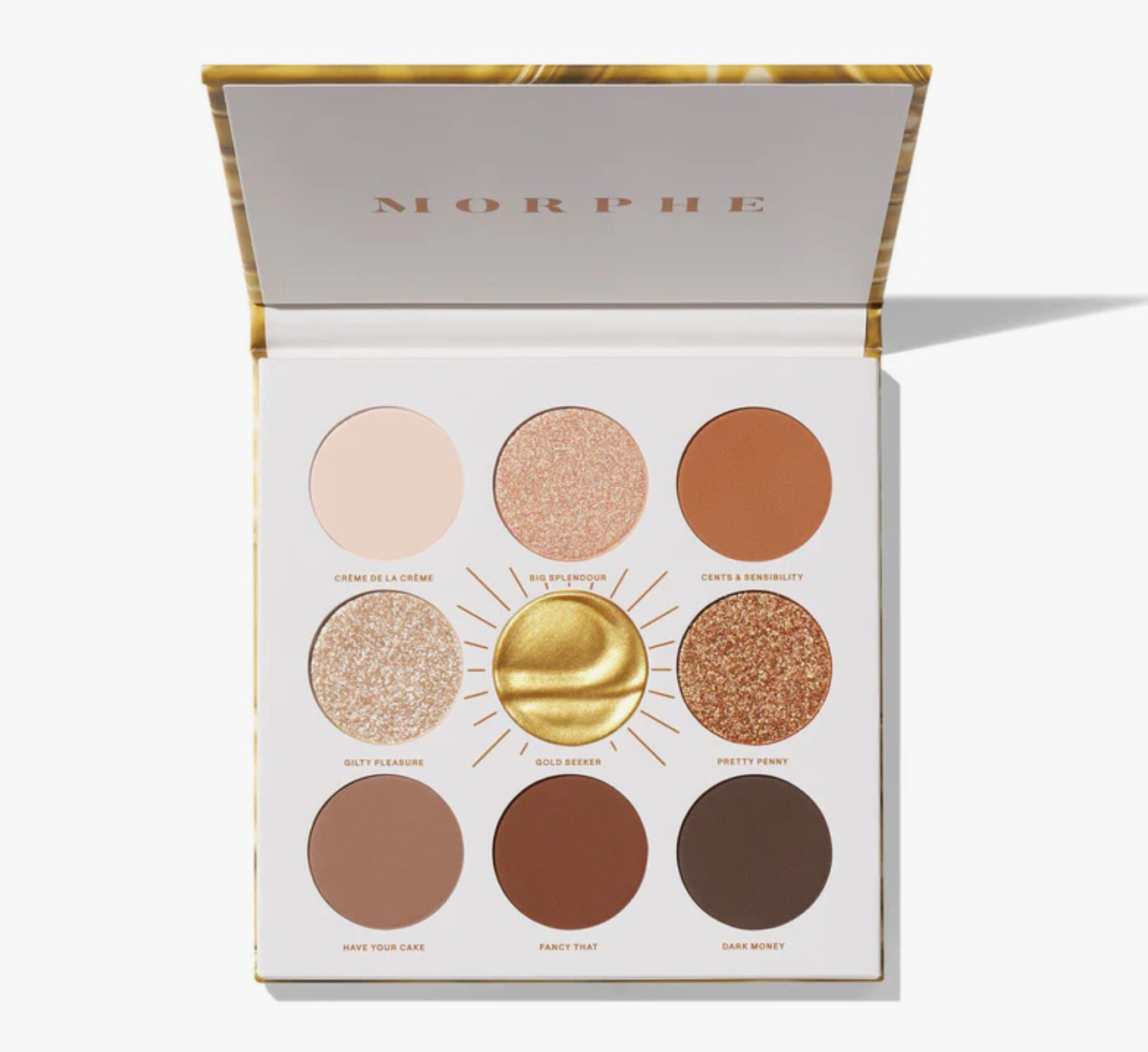 Morphe Rich & Foiled Artistry Palette ‘Gold Seeker’