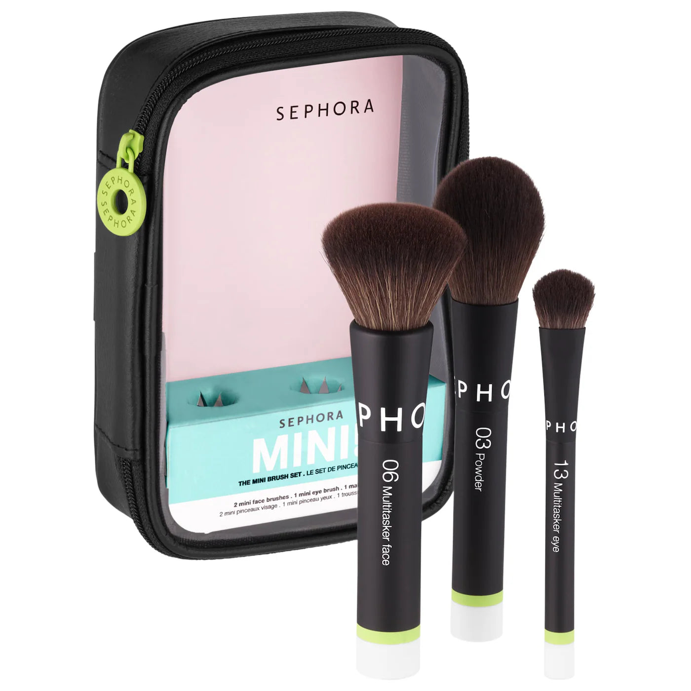 Sephora Collection Mini Face and Eye Brush Set
