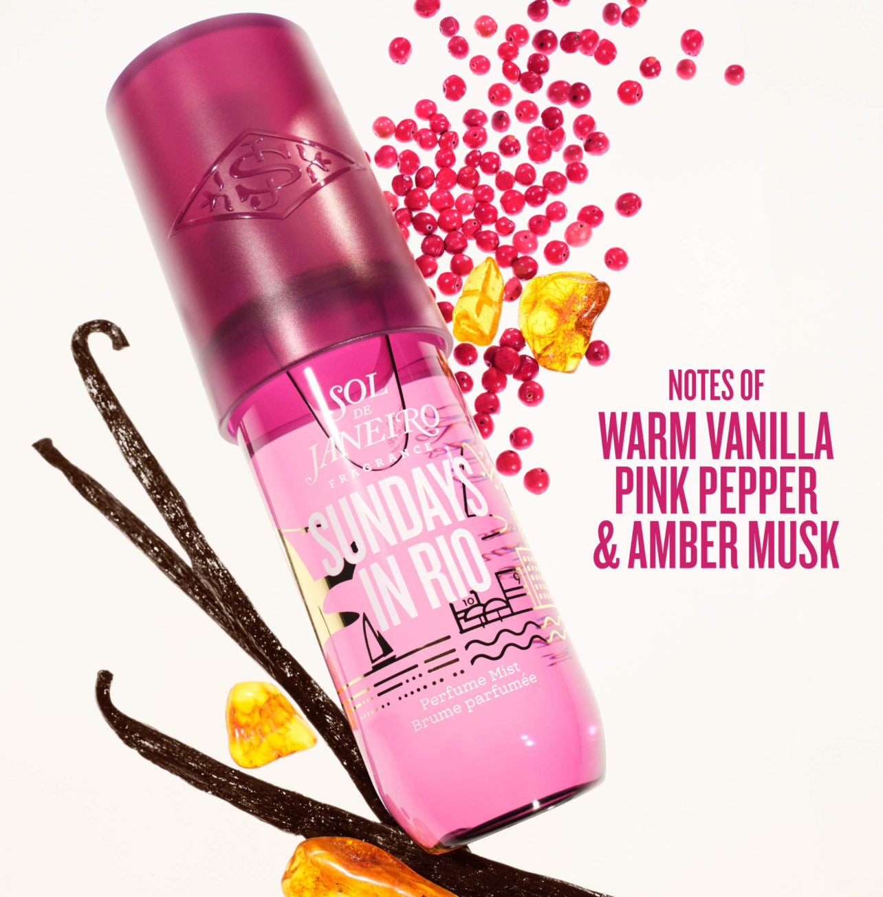 Sol de Janeiro Sundays in Rio Warm Vanilla Hair & Body Perfume Mist