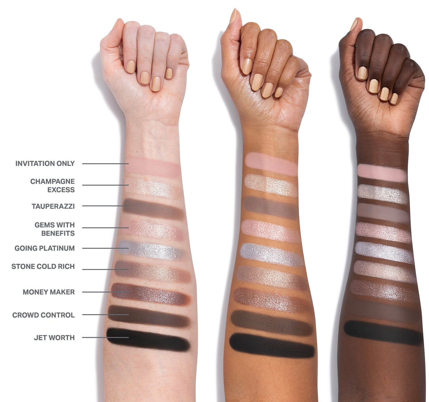 Morphe Rich & Foiled Artistry Palette ‘Going Platinum’