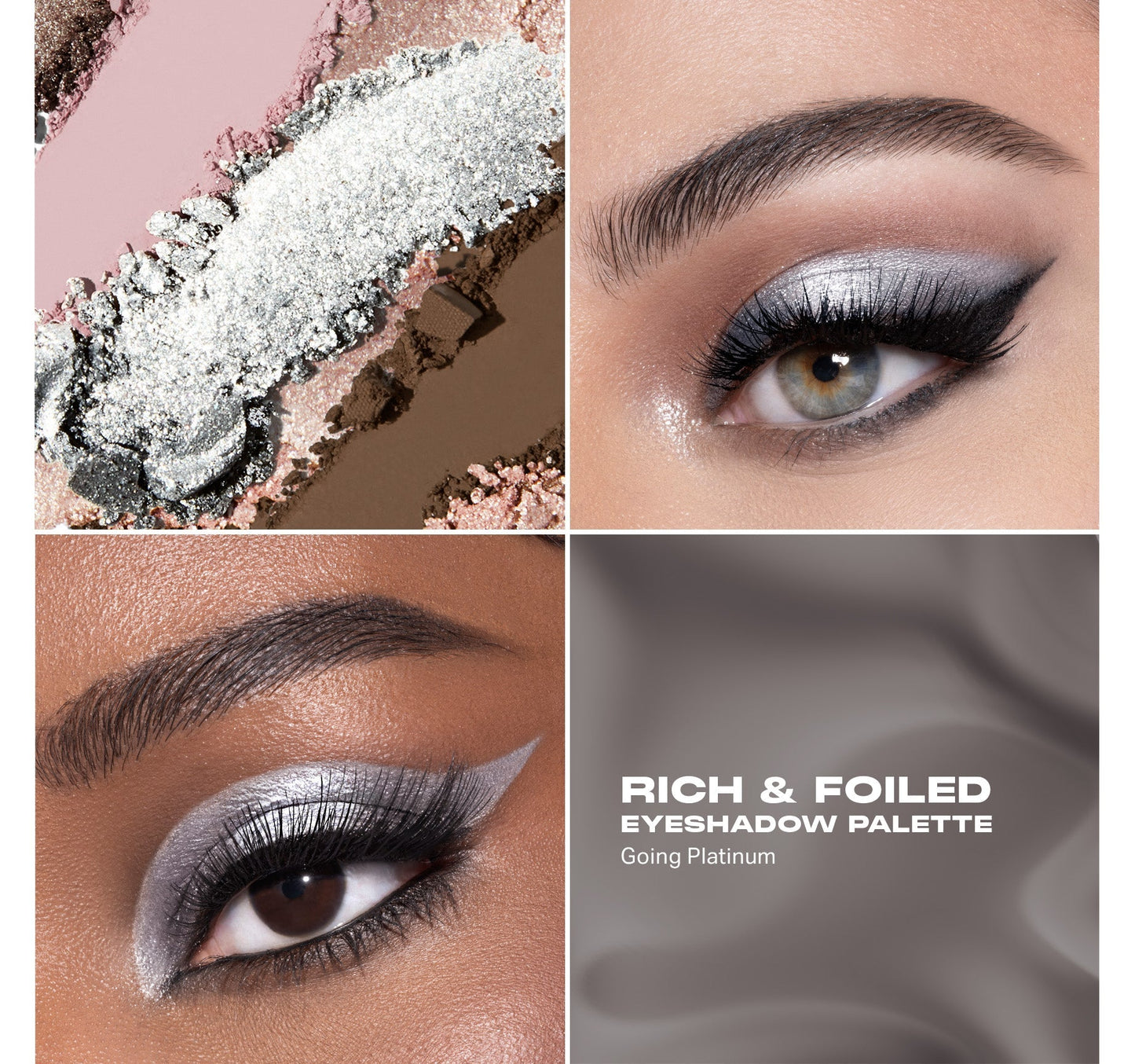 Morphe Rich & Foiled Artistry Palette ‘Going Platinum’