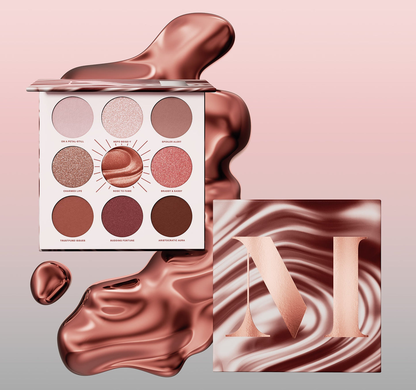 Morphe Rich & Foiled Artistry Palette ‘Rose To Fame’