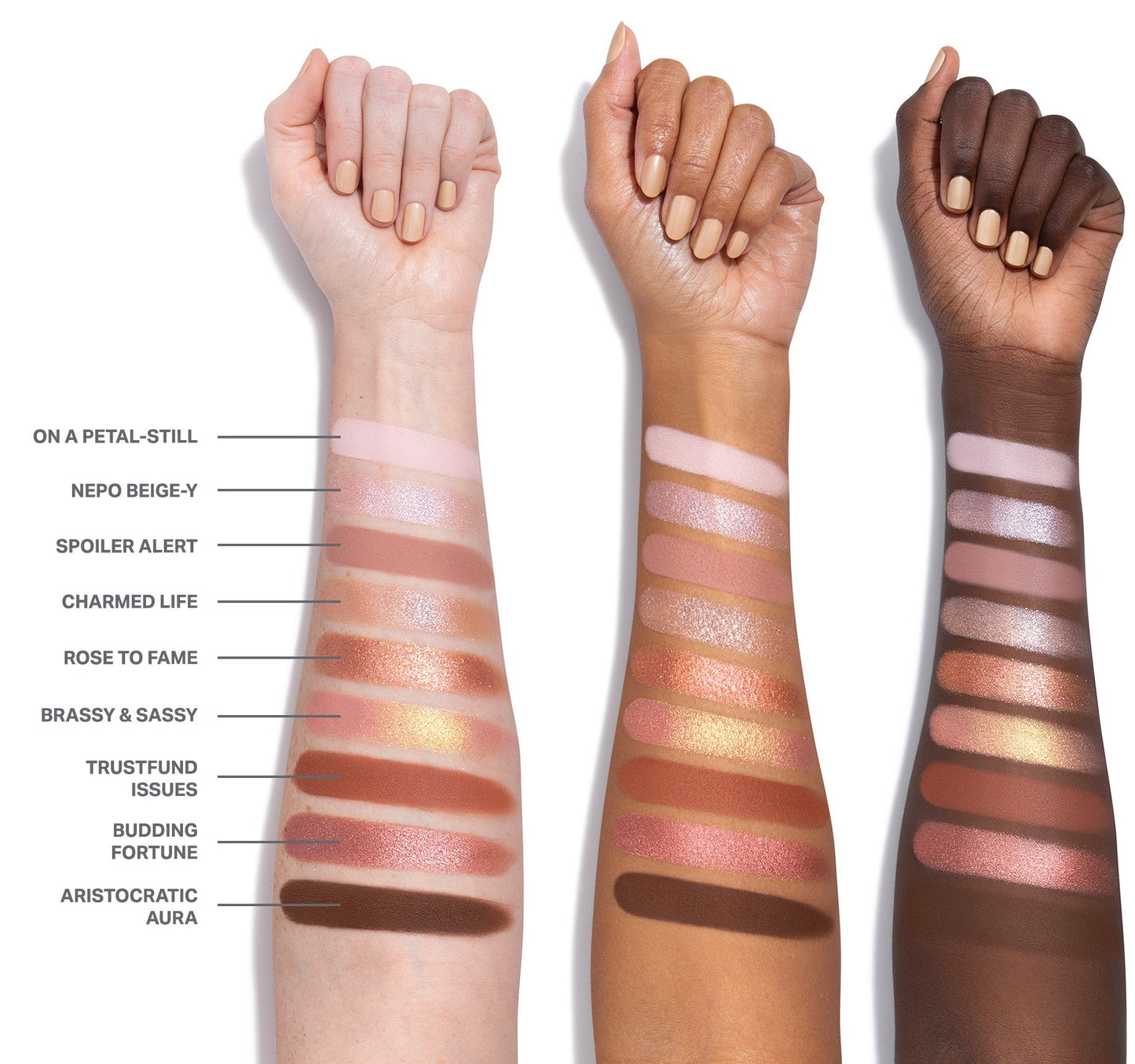 Morphe Rich & Foiled Artistry Palette ‘Rose To Fame’