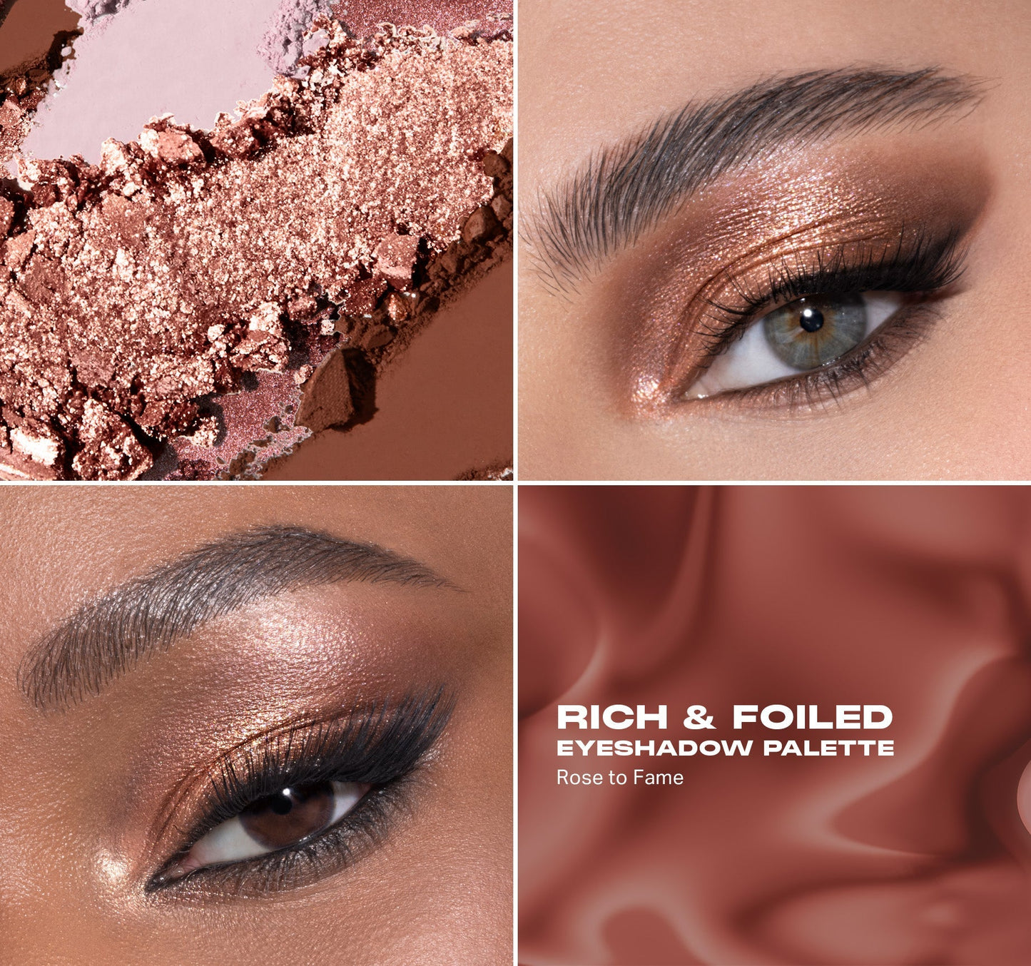 Morphe Rich & Foiled Artistry Palette ‘Rose To Fame’