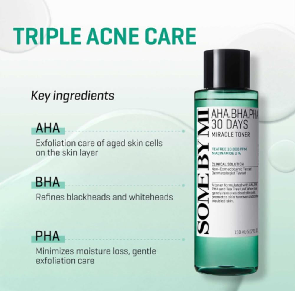 Some By Mi AHA, BHA, PHA 30 Days Miracle Toner