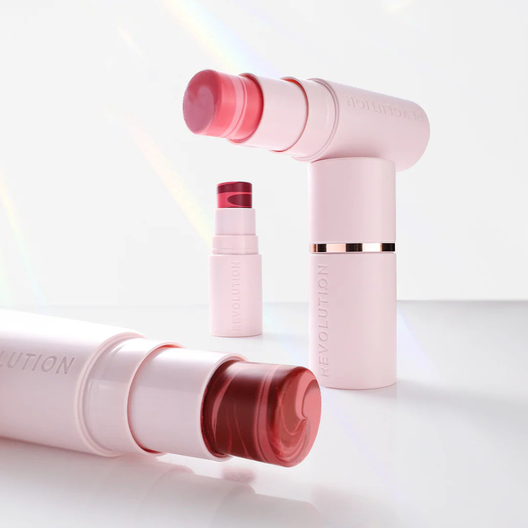 Revolution Skin Silk Marble Blush Stick