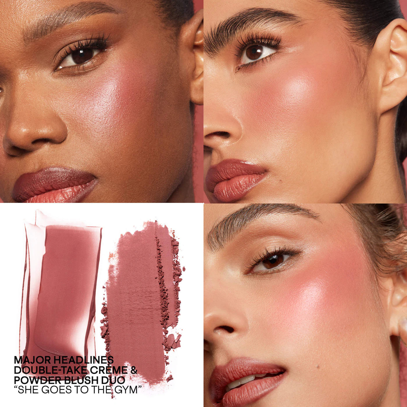 PATRICK TA Mini Major Headlines Double-Take Crème & Powder Blush Duo