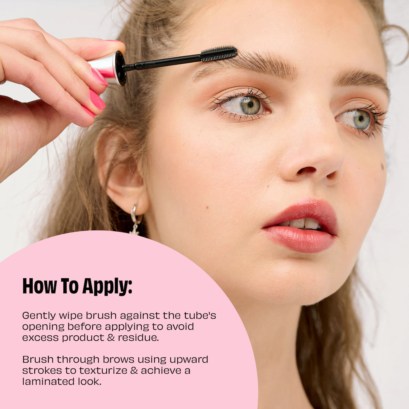 Benefit Cosmetics Mini 24-HR Brow Setter Clear Brow Gel with Lamination Effect