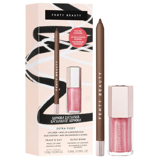 Fenty Beauty Extra Fu$$y Lip Liner + Mini Lip Luminizer Duo - Limited Edition