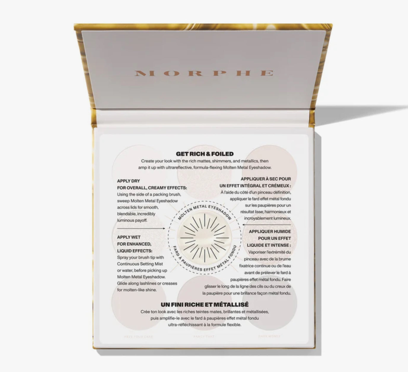 Morphe Rich & Foiled Artistry Palette ‘Gold Seeker’