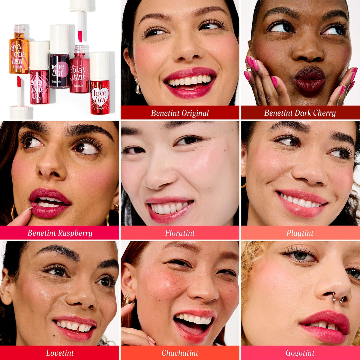 Benefit Cosmetics Benetint Lip & Cheek Stain Sheer Buildable Liquid Blush Tint