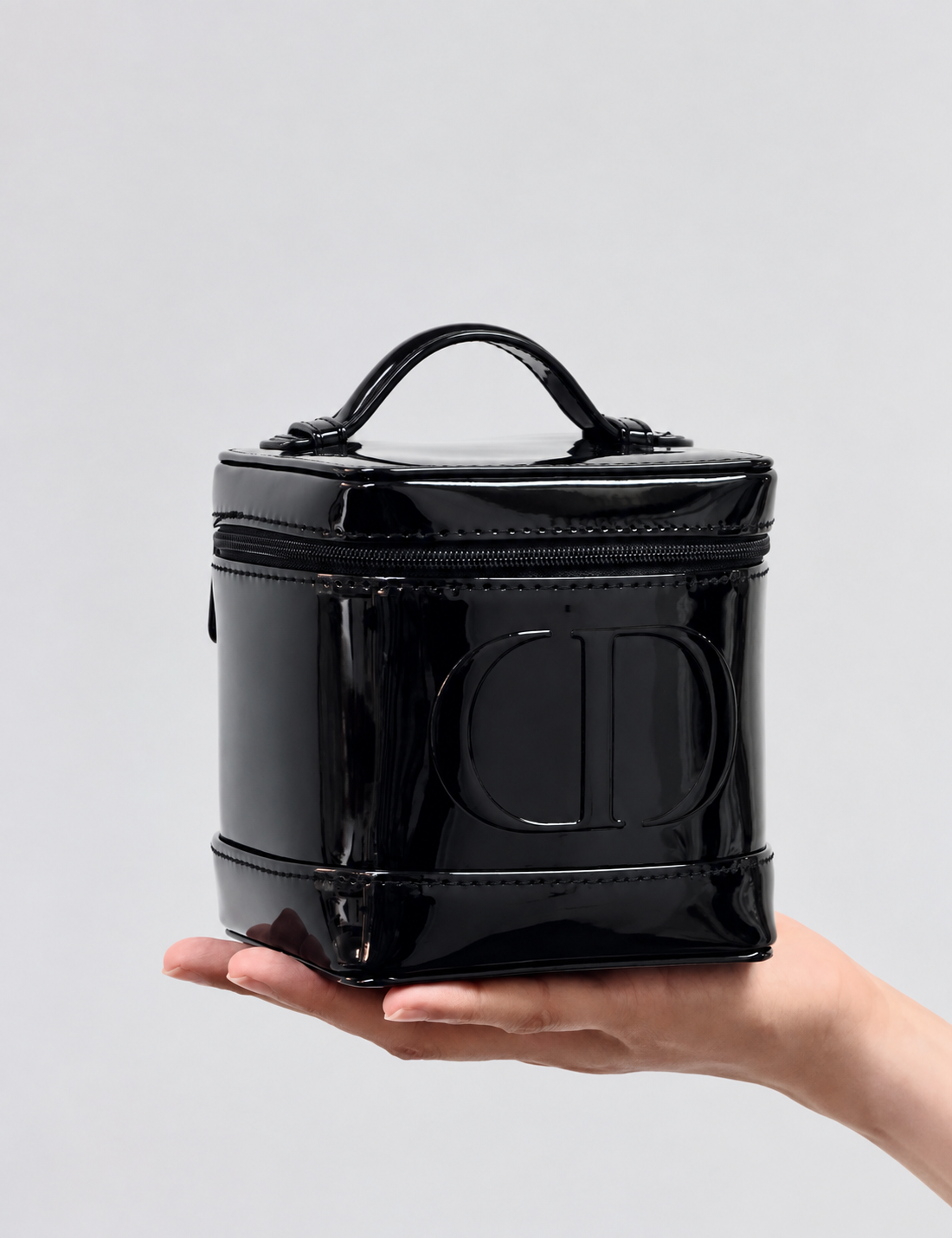 Dior Beauty Top Handle Vanity Makeup Bag