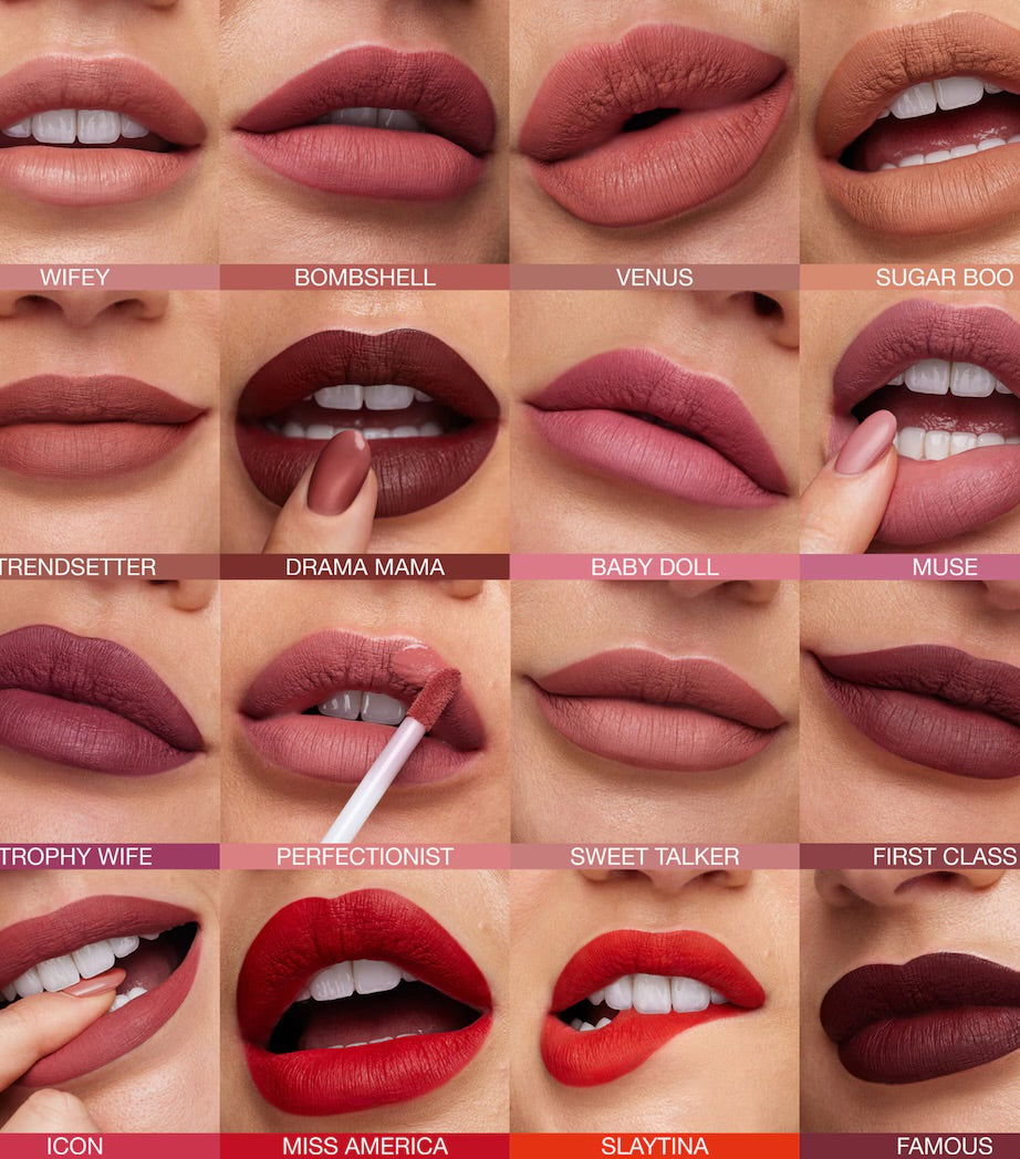 Huda Beauty Liquid Matte Ultra-Comfort Transfer-proof Lipstick