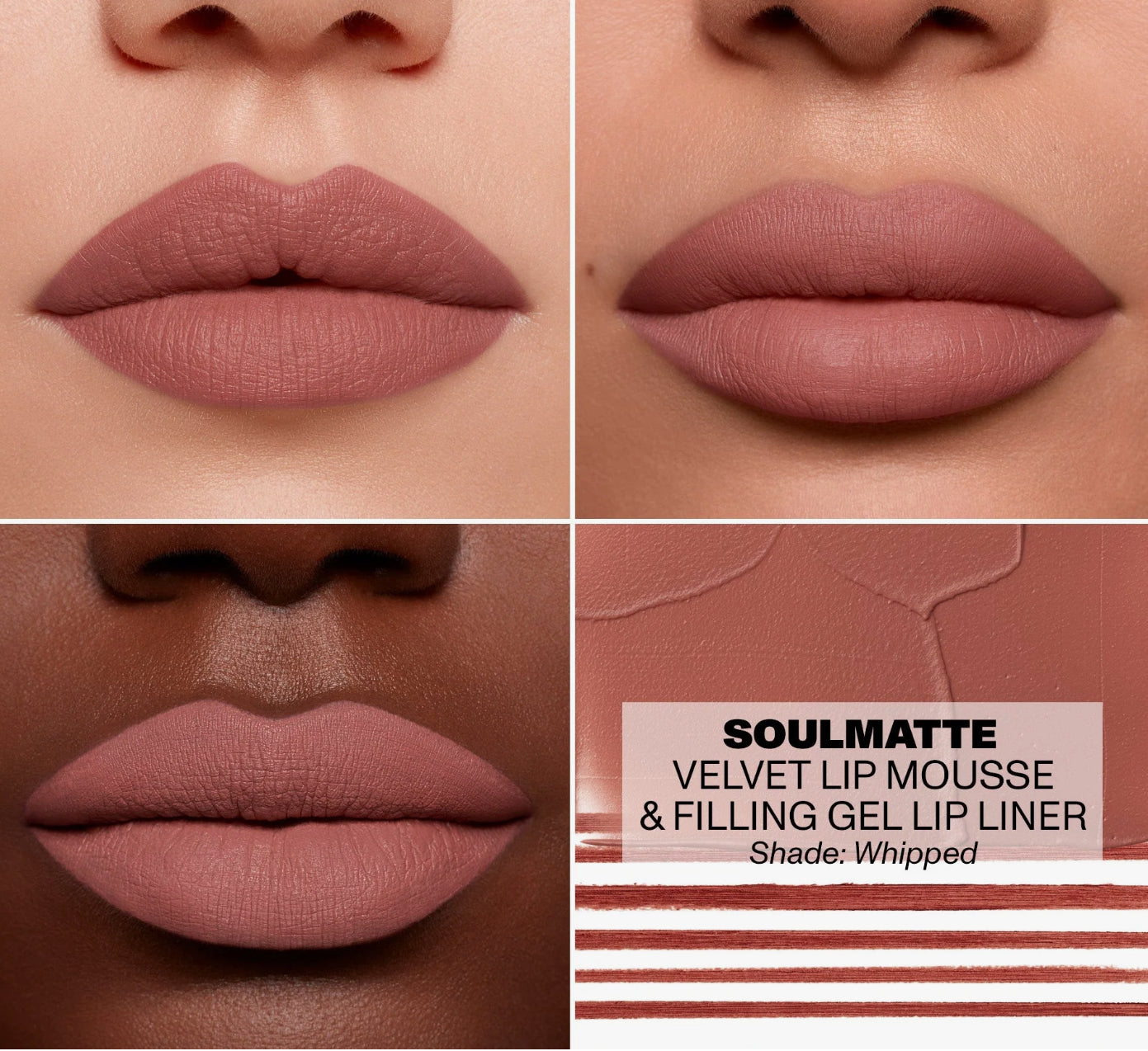 Morphe Soulmatte Velvet Lip Mousse ‘Whipped’