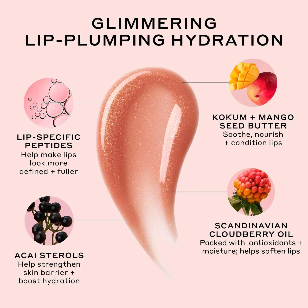 OLEHENRIKSEN Pout Preserve Hydrating Peptide Glimmer Lip Treatment