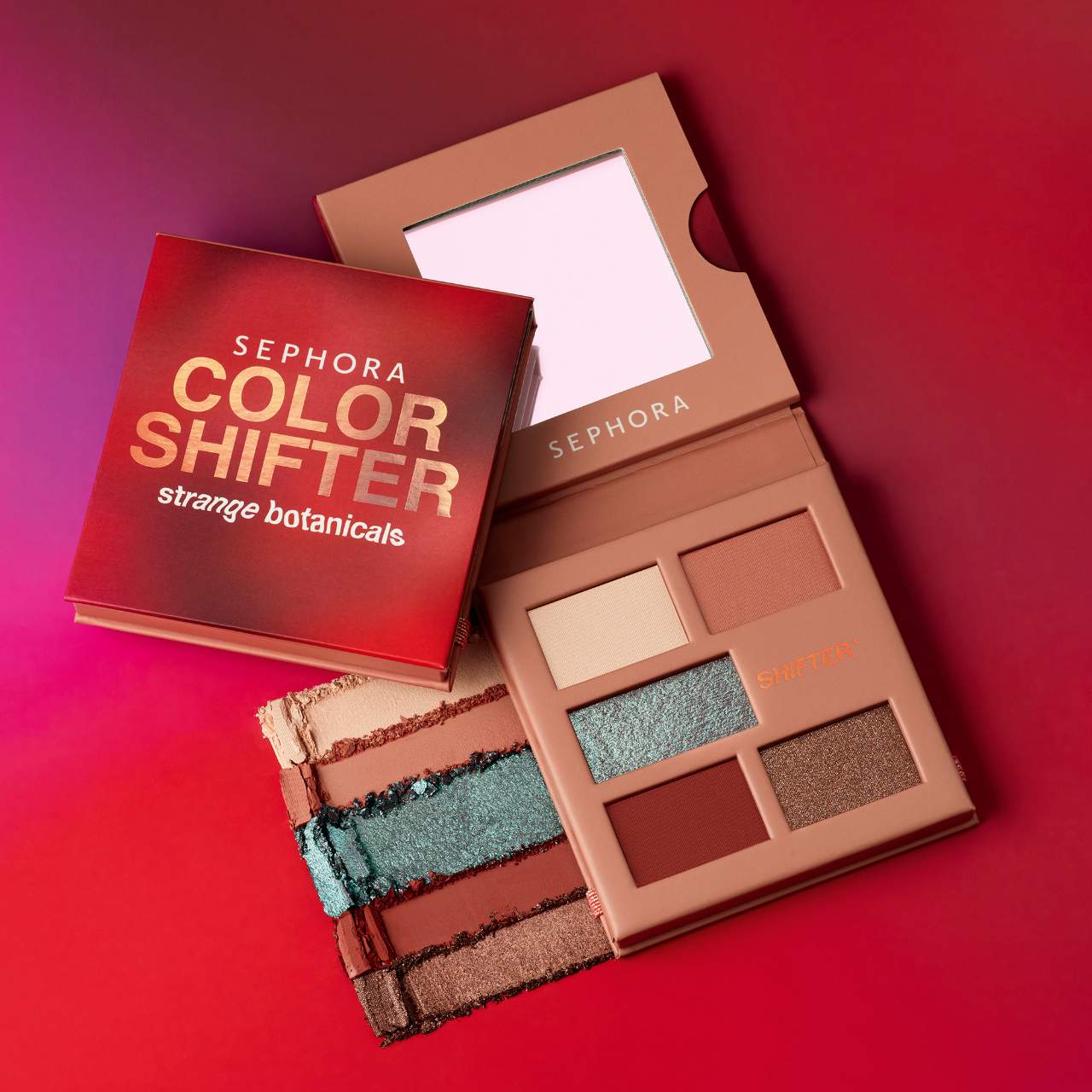 Sephora Collection Mini Color Shifter Strange Botanicals Eyeshadow Palette - Strange Red Poppy