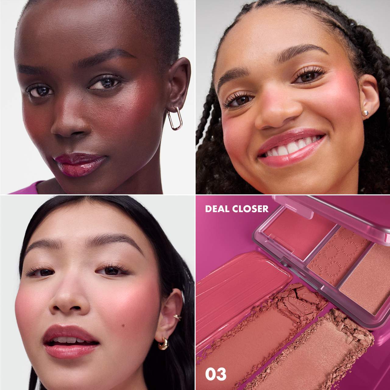 Sephora Collection Blush Blush Blush. Cream & Powder Palette