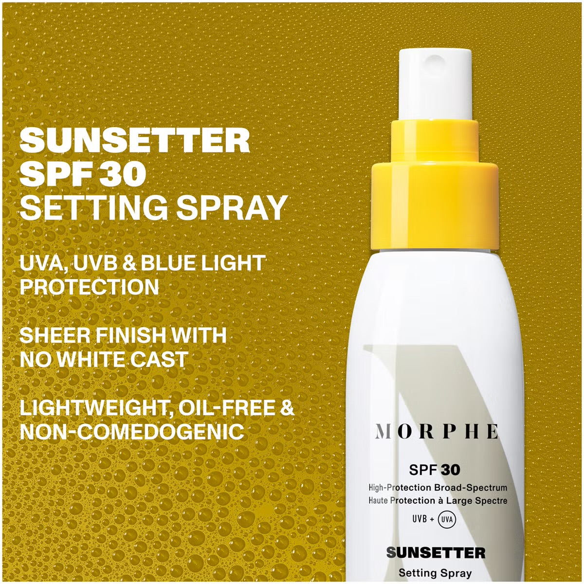 Morphe Sunsetter Broad Spectrum SPF 30 Setting Spray