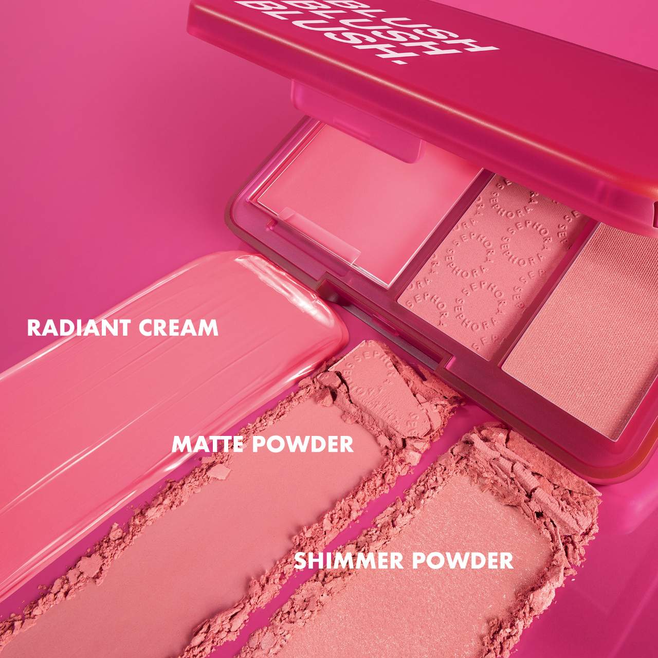 Sephora Collection Blush Blush Blush. Cream & Powder Palette