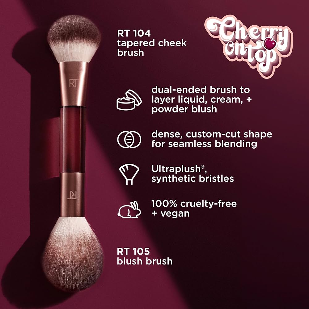 Real Techniques Cherry On Top It’s All Blush Brush “Limited Edition”