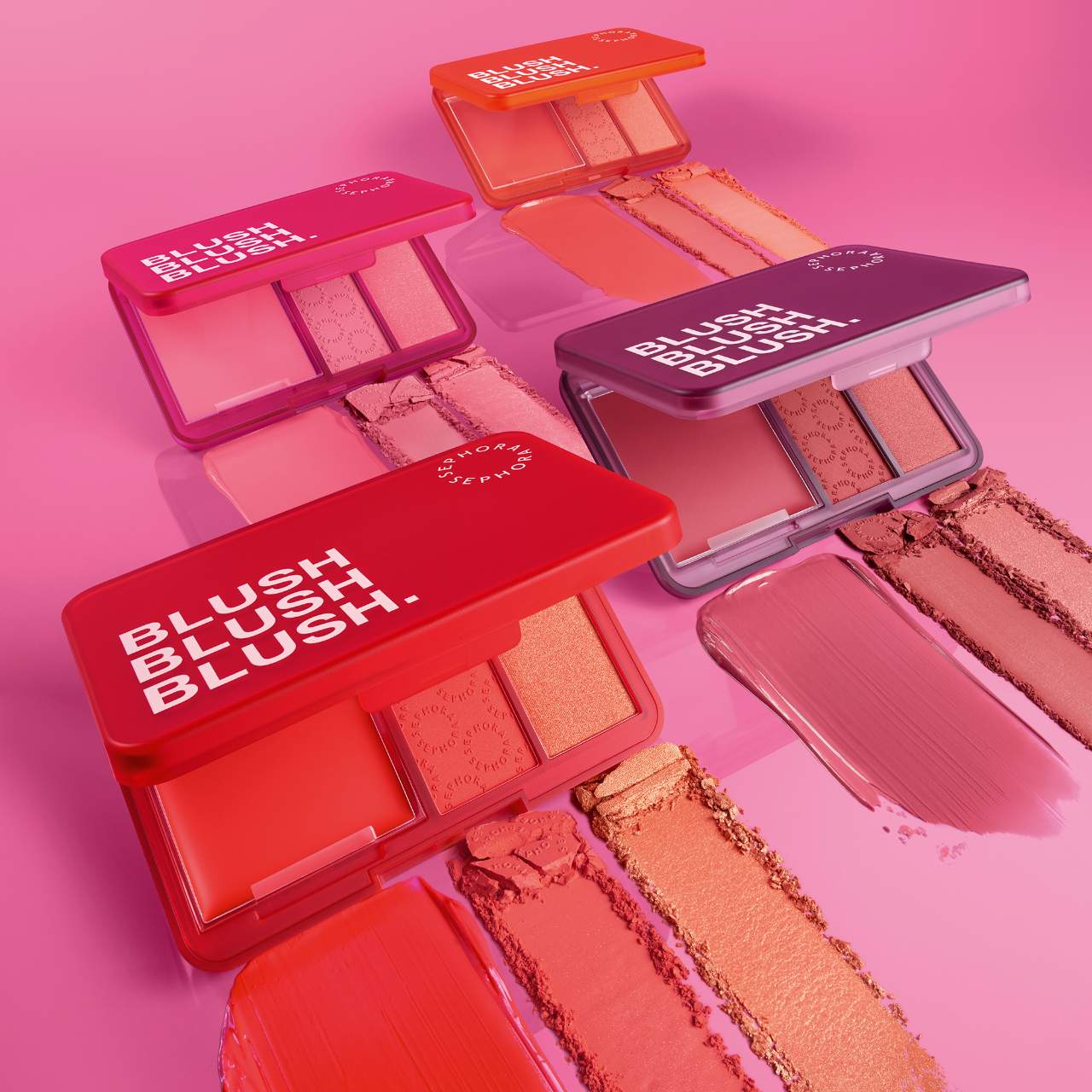 Sephora Collection Blush Blush Blush. Cream & Powder Palette