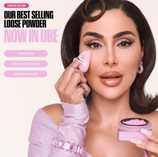 Huda Beauty Easy Bake Loose Baking & Setting Powder - UBE COLLECTION