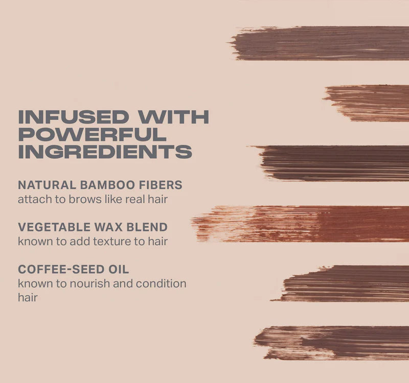 Morphe Brow Tease Fiber-Infused Volumizing Mousse