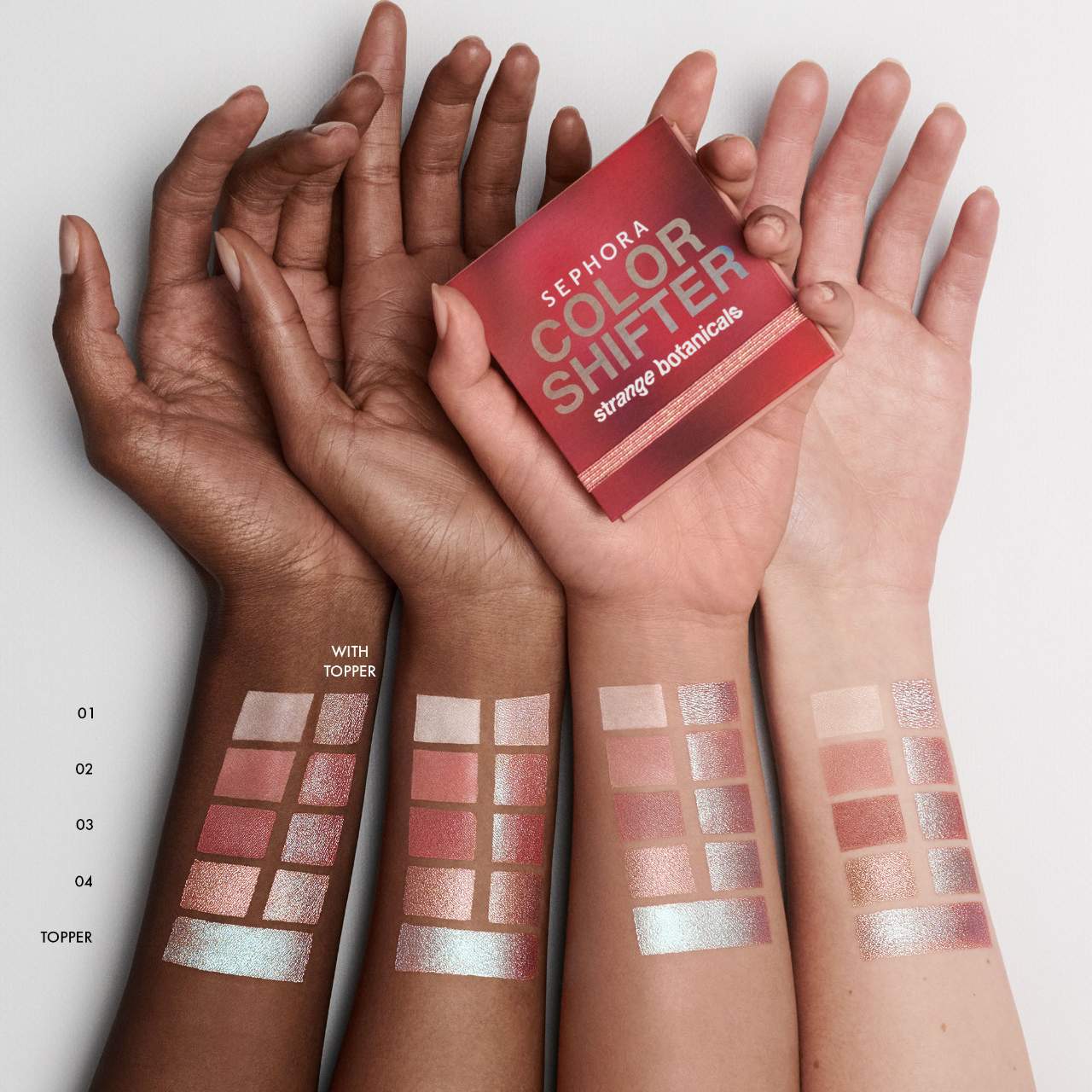 Sephora Collection Mini Color Shifter Strange Botanicals Eyeshadow Palette - Strange Red Poppy