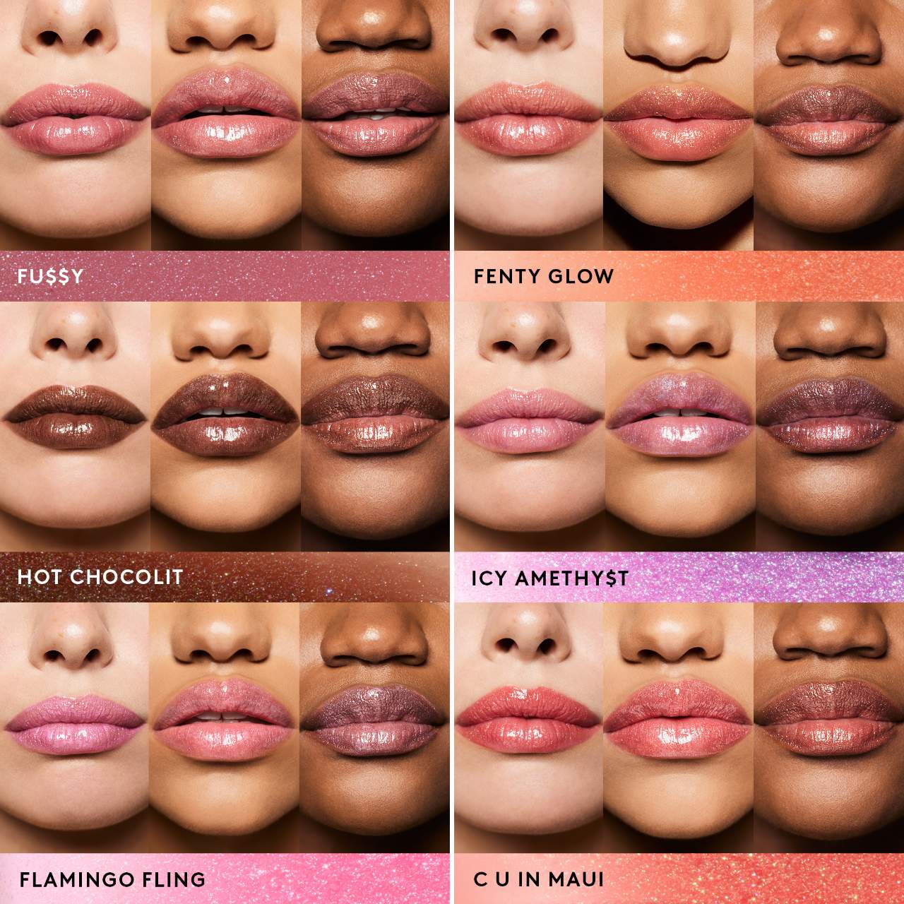 Fenty Beauty Gloss Bomb Shimmer Stix High-Shine Gloss Stick