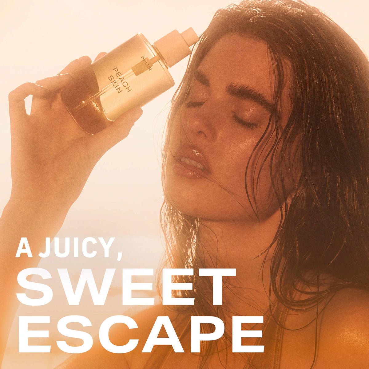 PHLUR Peach Skin Body & Hair Fragrance Mist
