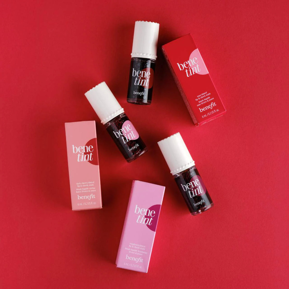 Benefit Cosmetics Benetint Lip & Cheek Stain Sheer Buildable Liquid Blush Tint