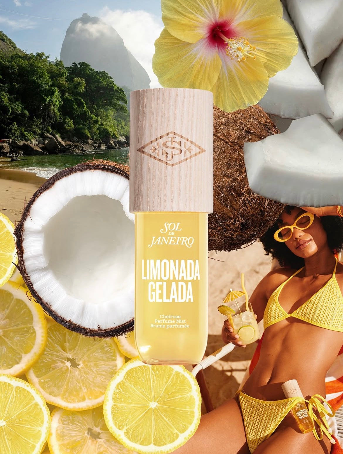 Sol de Janeiro Limonada Gelada Creamy & Refreshing Body Mist - Limited Edition