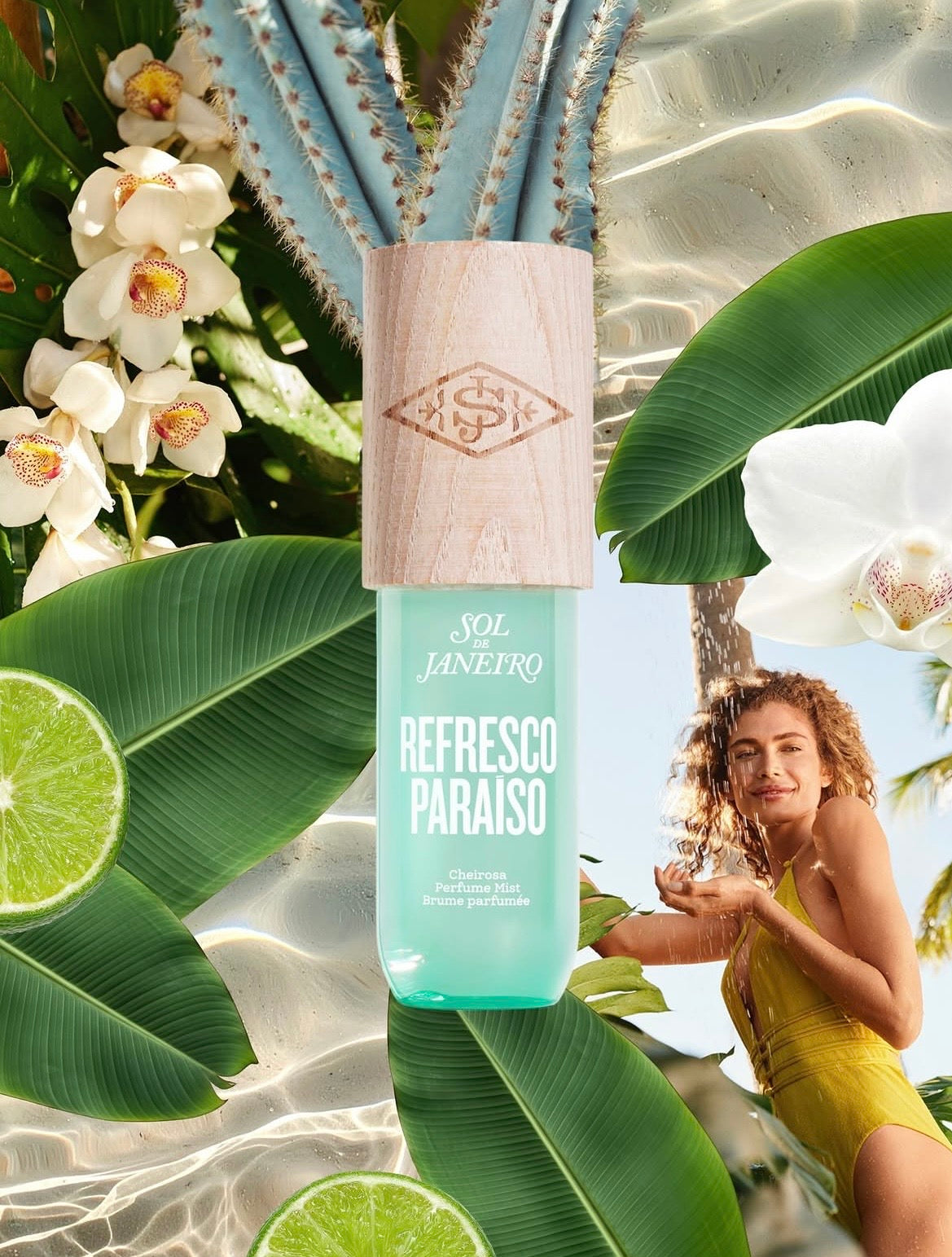 Sol de Janeiro Refresco Paraíso Fresh Watery Floral Body Mist - Limited Edition