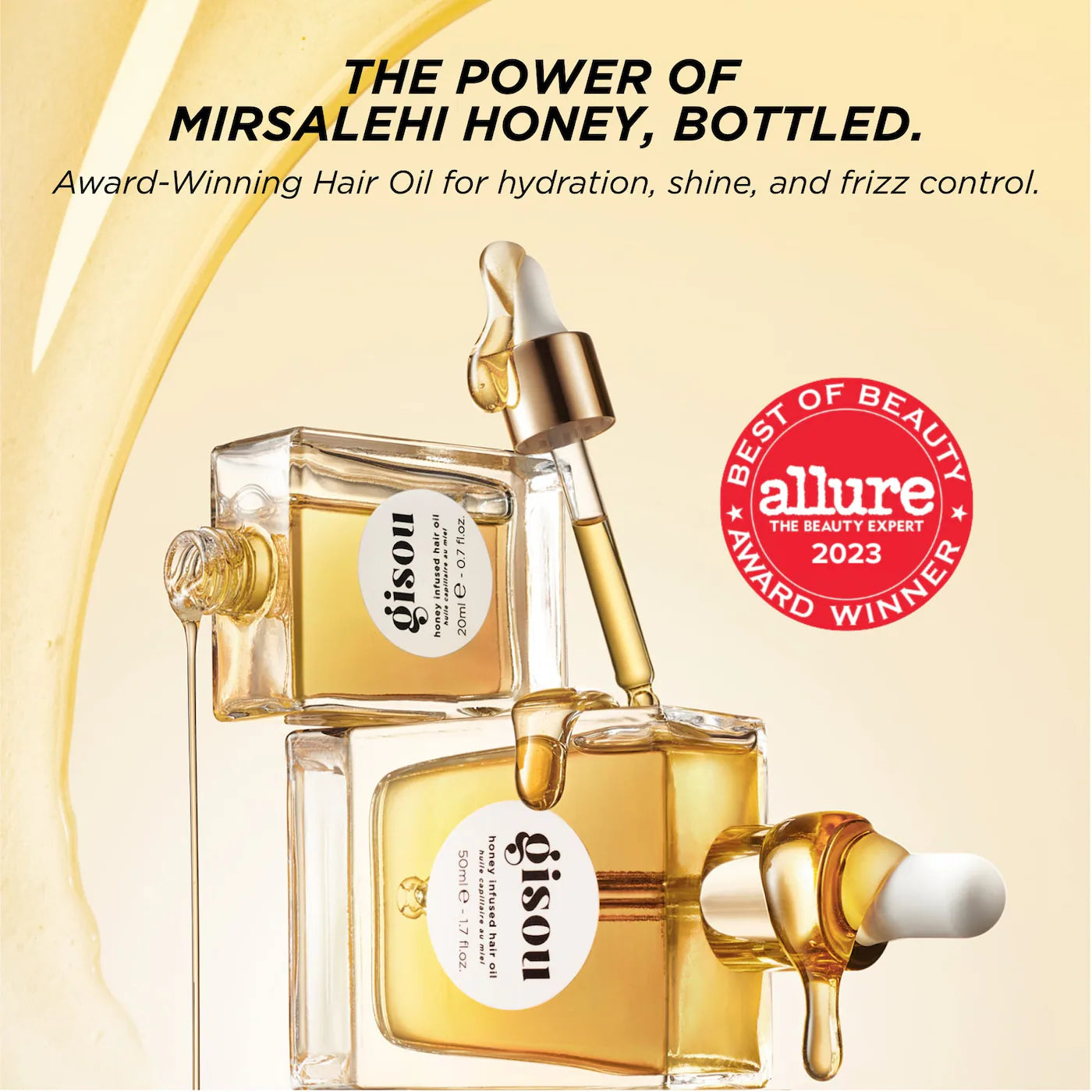 Gisou Mini Honey Infused Hair Oil