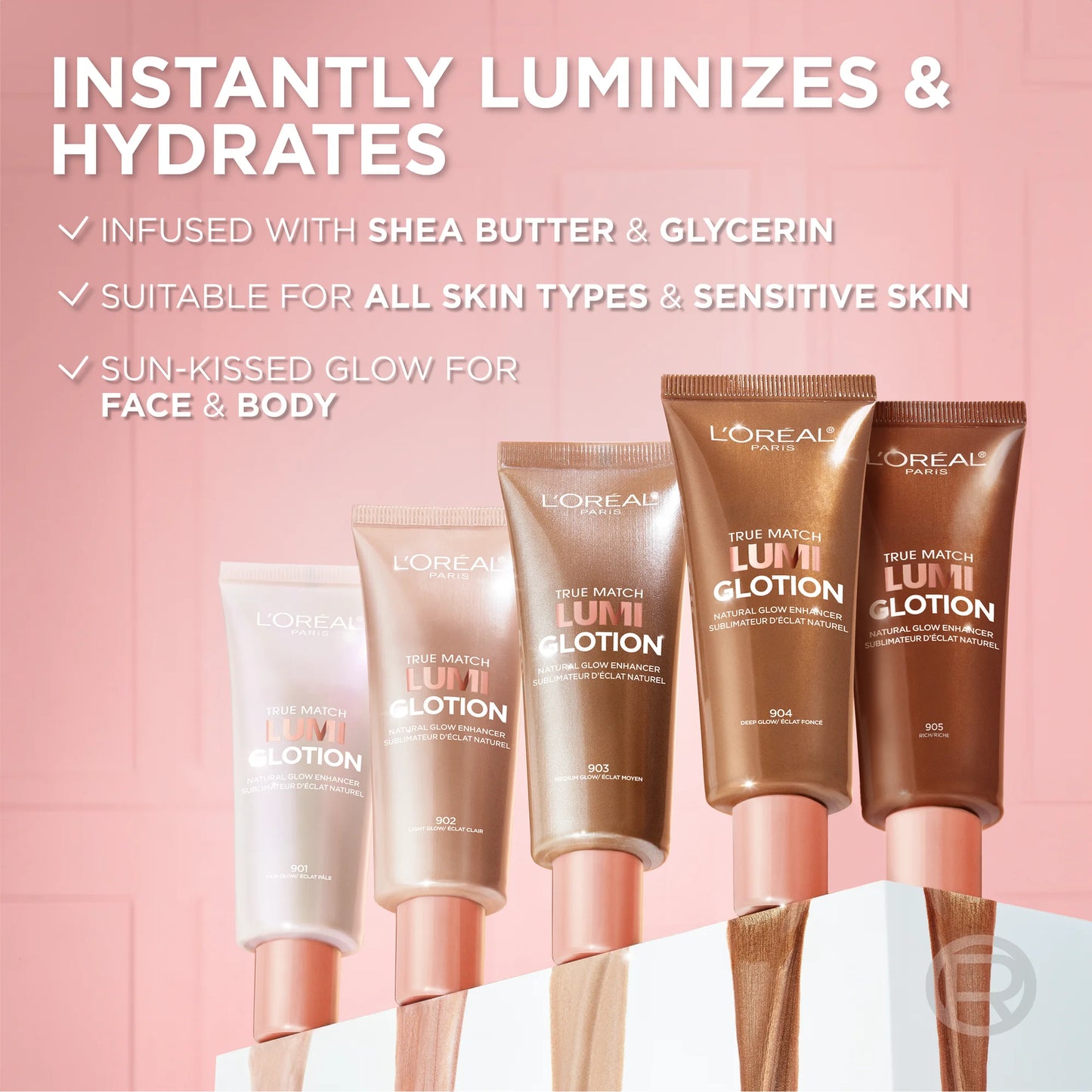 L’Oreal Paris Lumi Glotion Natural Glow Enhancer, Face and Body