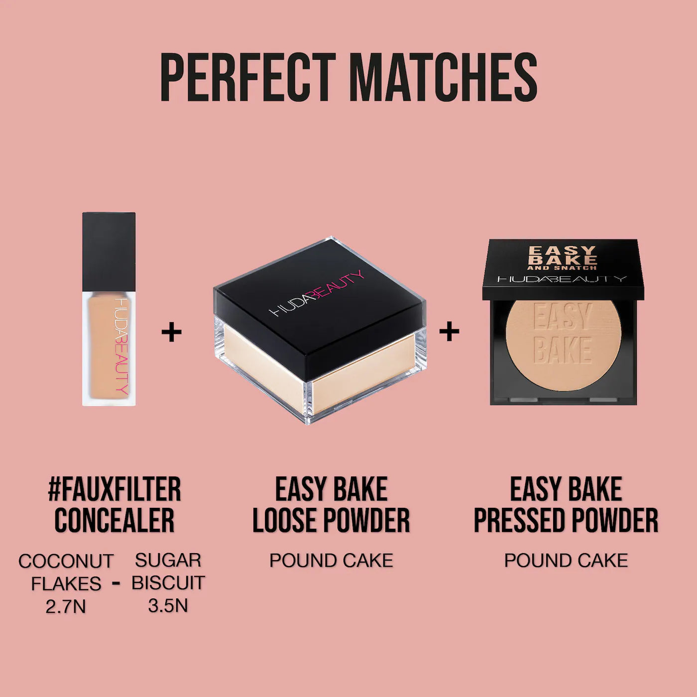 Huda Beauty Easy Bake and Snatch Pressed Talc-Free Brightening and Setting Powder