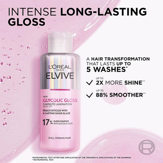 L'Oréal Paris Elvive Glycolic Gloss 5-Minute Lamination Treatment