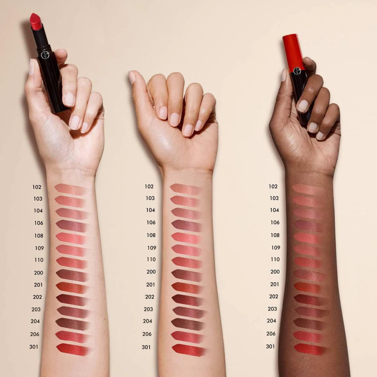 Armani Beauty Lip Power Long Lasting Mini Lipstick