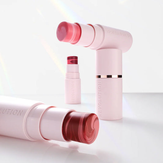 Revolution Skin Silk Marble Blush Stick