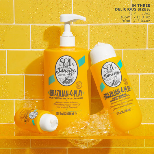 Sol de Janeiro Brazilian Play Moisturizing Shower Cream-Gel