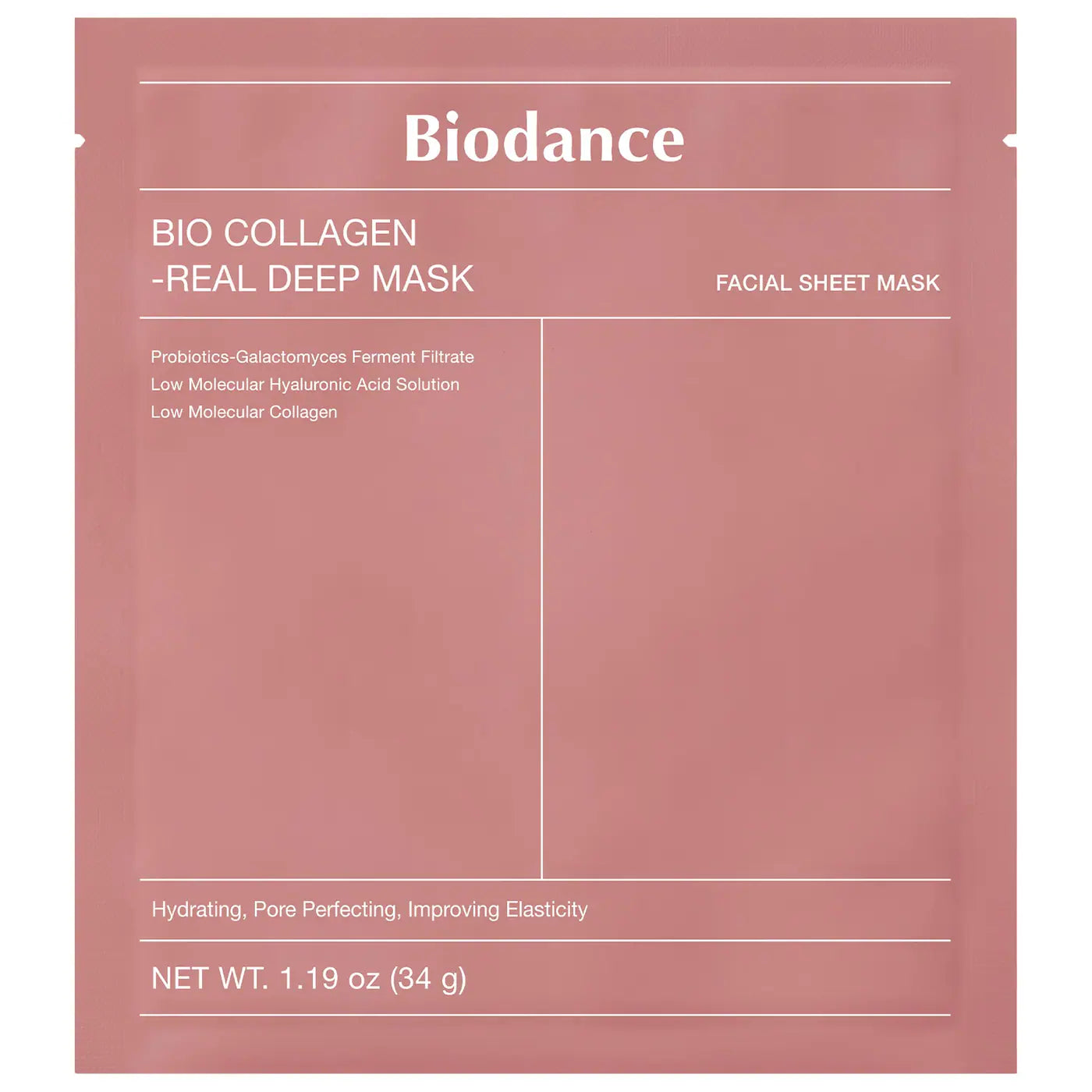 Biodance Bio Collagen Real Deep Mask for Pore Minimizing & Firming Care