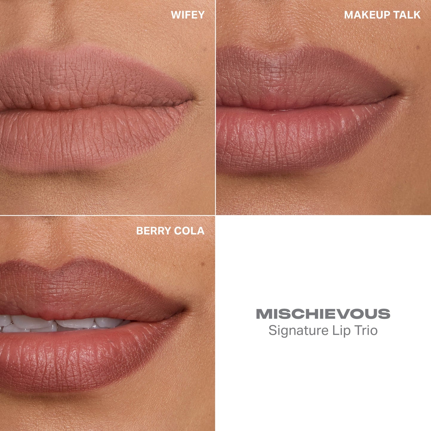 Morphe Mischievous Signature Lip Pencil Trio