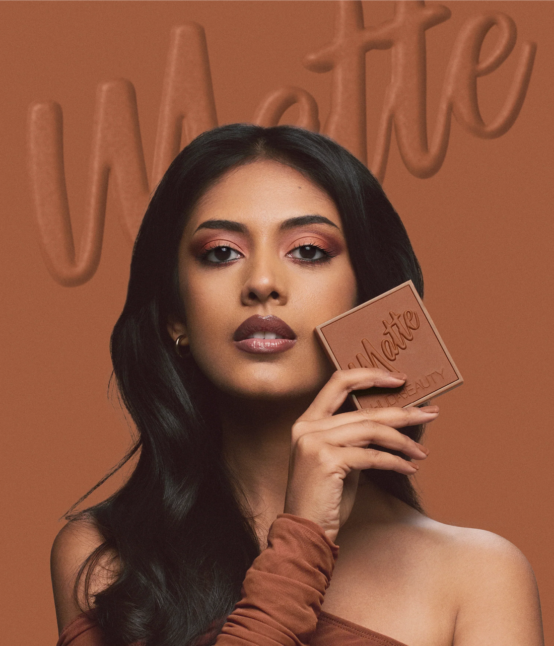 Huda Beauty Warm Matte Obsessions Eyeshadow Palette