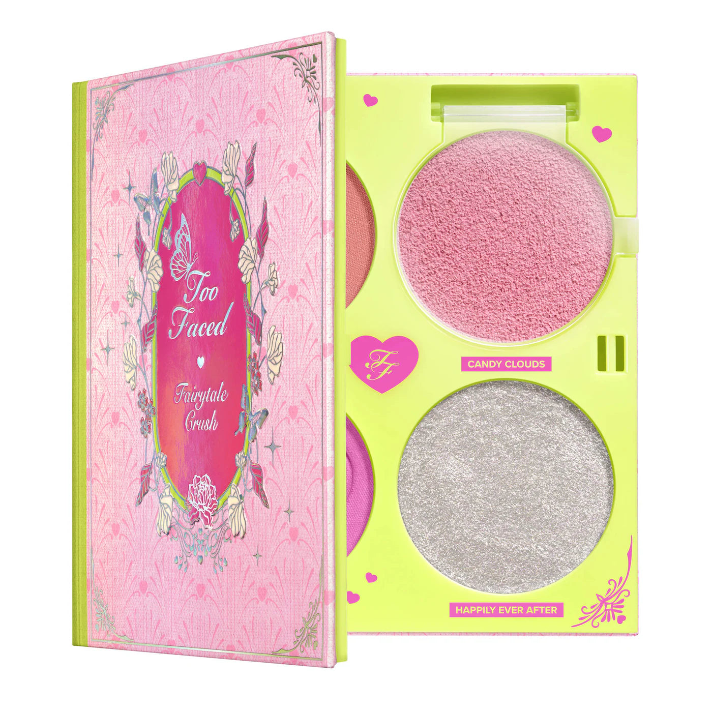 Too Faced Fairytale Crush Blush & Highlighter Palette Makeup Set
