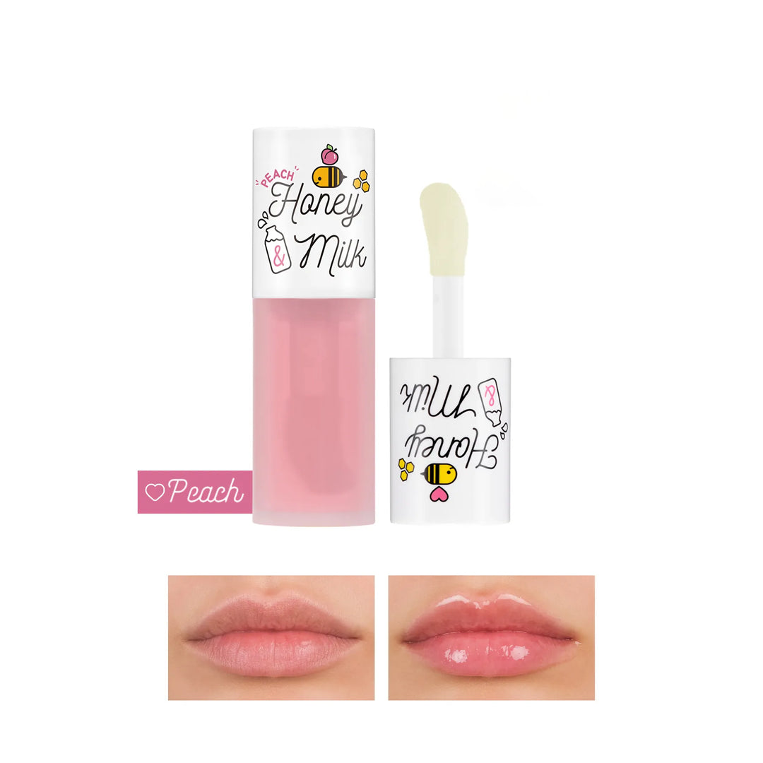 A’PIEU Honey & Milk Lip Oil Peach