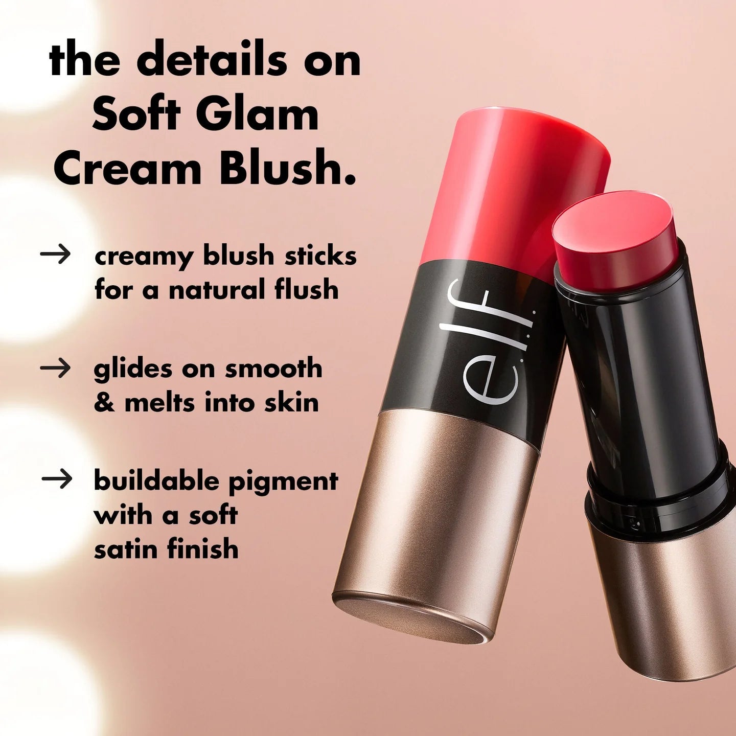 ELF Soft Glam Cream Blush Stick