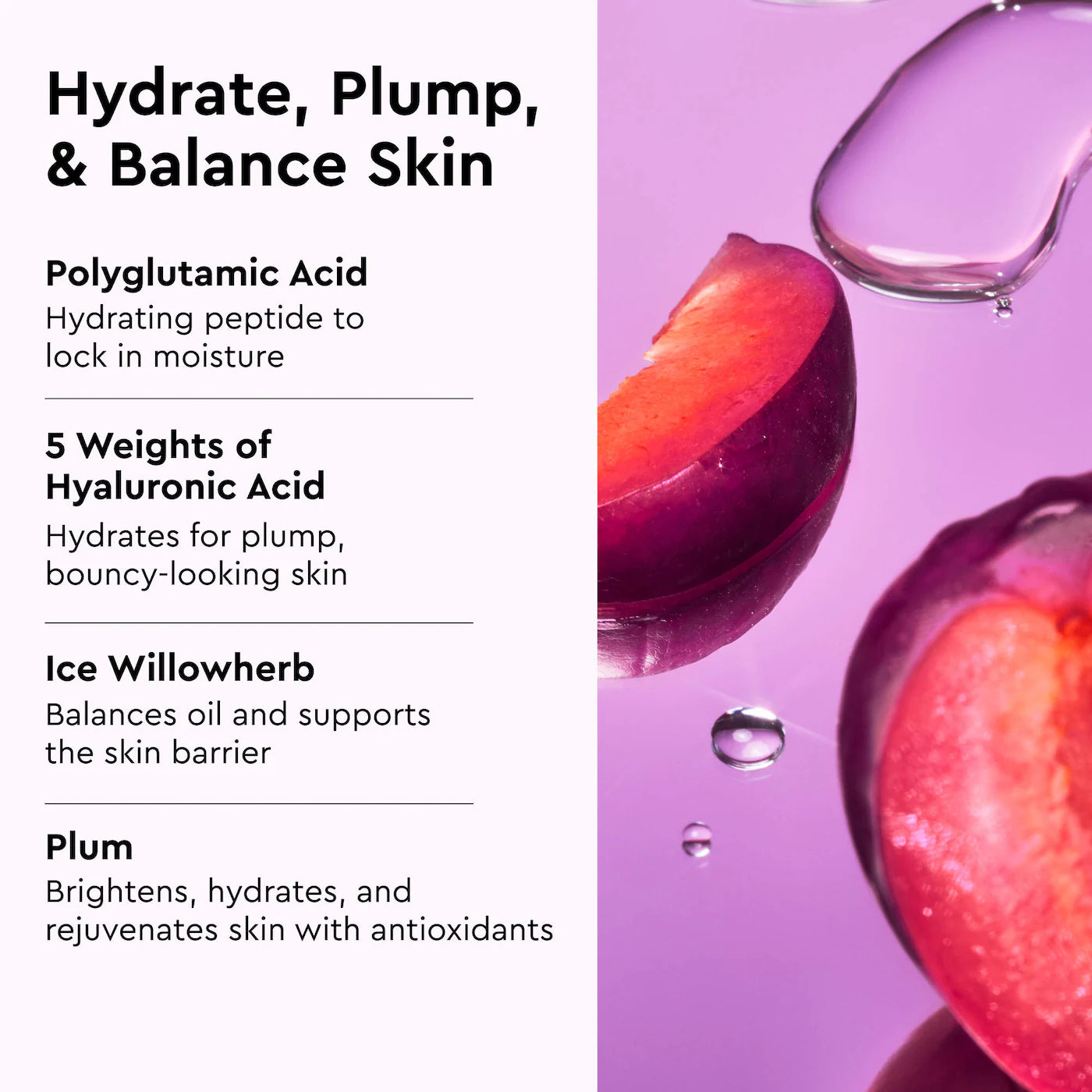 Glow Recipe Mini Plum Plump Hyaluronic Acid Moisturizer